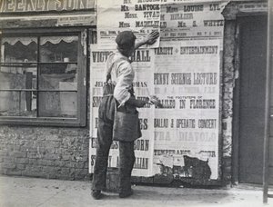 ビルポスターマン、ロンドン、1894